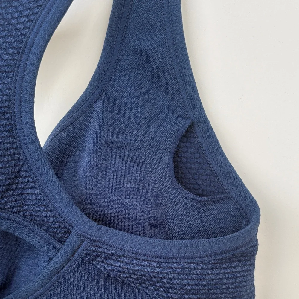 Women's Navy Sports Bra - Picture 5 of 5